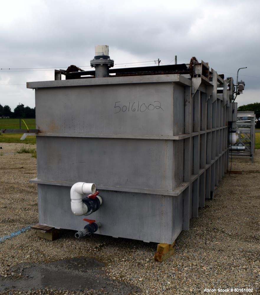 Used Stewart Water Solutions Entrapped Air Flotation Wastewater Treatment Syste