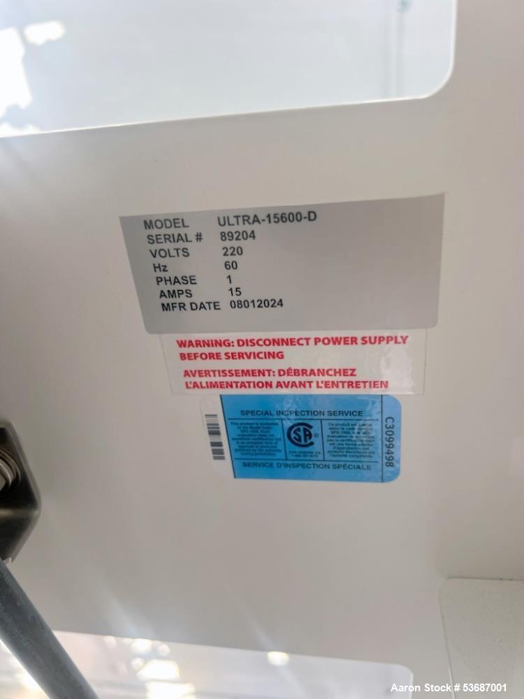 Used Good Water Warehouse ULTRA-15600-D Commercial RO System – 15,600 GPD, Low Energy, GE Membranes, Built Aug 2024