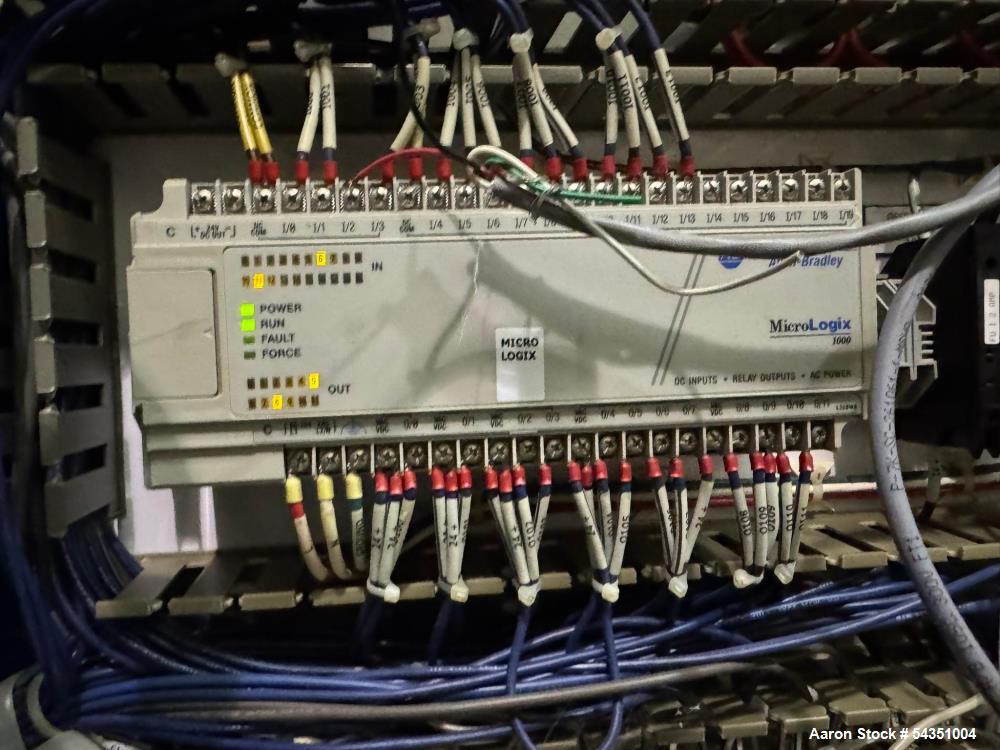 Used U.S. Filter Reverse Osmosis Open Skid Unit, Model 67/FM3-18,  75 GPM capacity.   Includes T&T Pump Co Pump Model 612, Driven by a 30hp 3/60/230/460v 3560rpm motor. Mounted control panel with (2)...