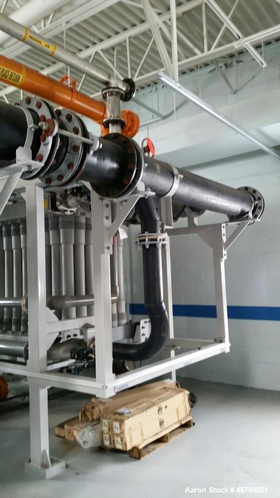 Used US Filter Siemens Evoqua WT M10C 90-Block Membrane Plant.