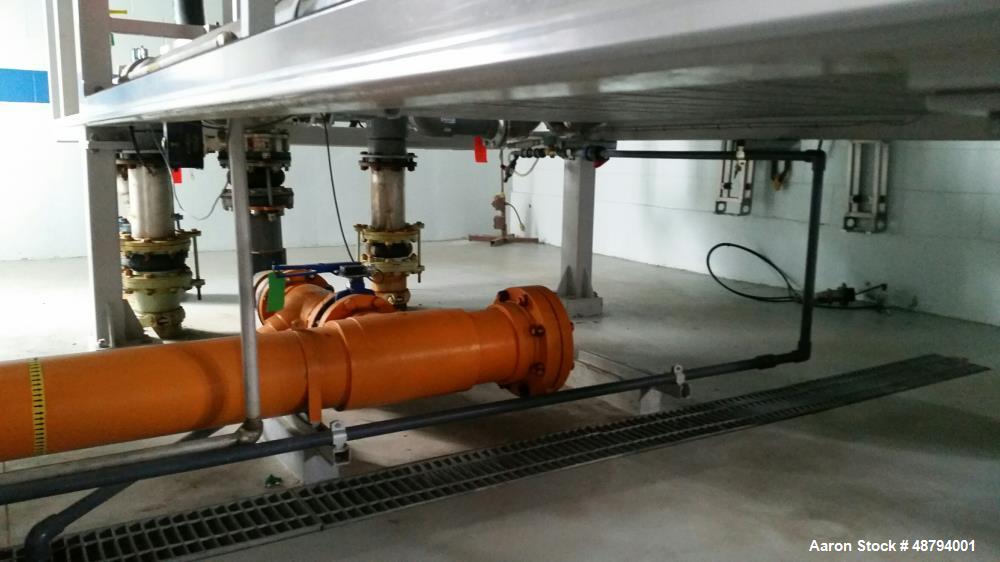 Used US Filter Siemens Evoqua WT M10C 90-Block Membrane Plant.
