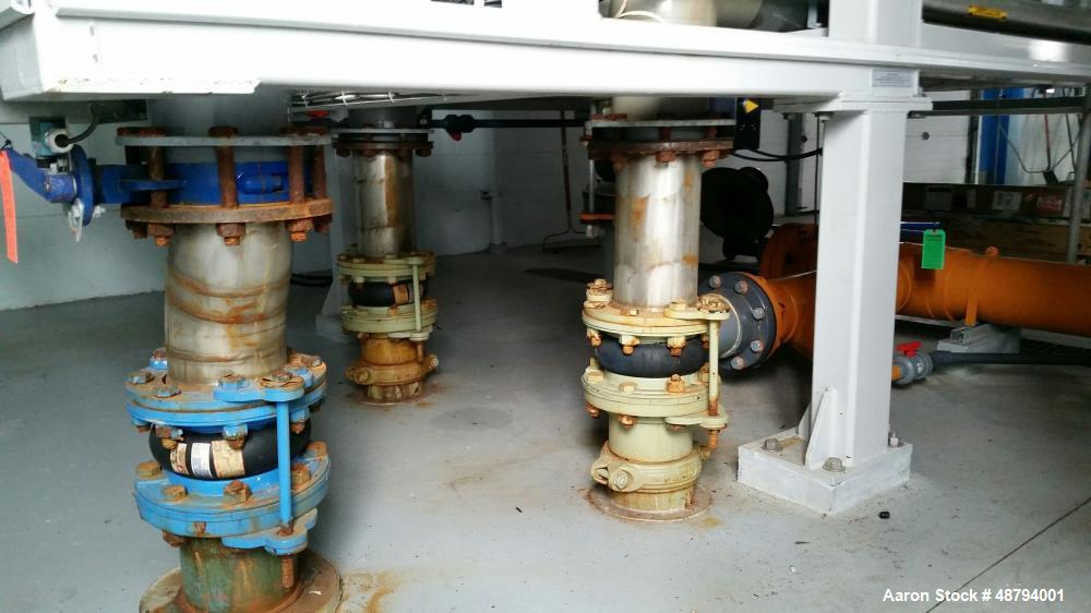 Used US Filter Siemens Evoqua WT M10C 90-Block Membrane Plant.