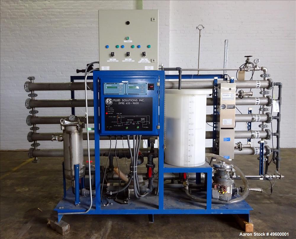 Used Fluid Solutions Reverse Osmosis System