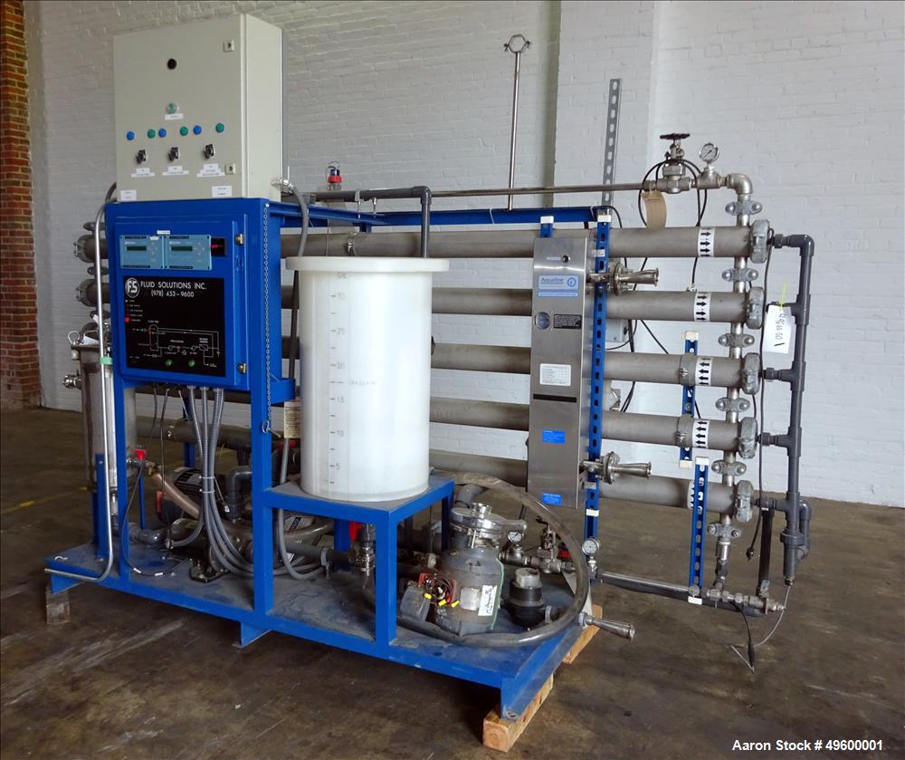 Used- Fluid Solutions Reverse Osmosis System