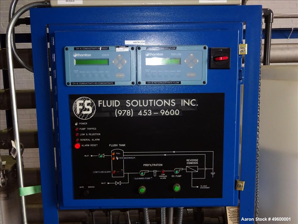 Used- Fluid Solutions Reverse Osmosis System