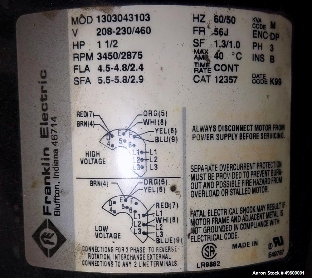 Used Fluid Solutions Reverse Osmosis System
