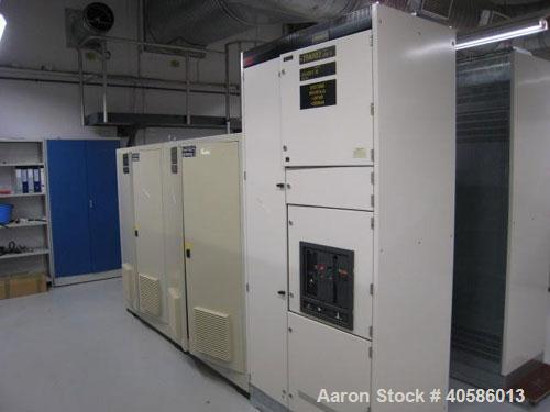 Used WEDECO Ozone Generator, Model 1495/4659/1270.  1670 mm, capacity 420 kg O3/h, power supply GEA Elkomat 39/1350/0.5/n-MOD.  Consists of 4 ozone generating units of which 2+2 are built together bu...