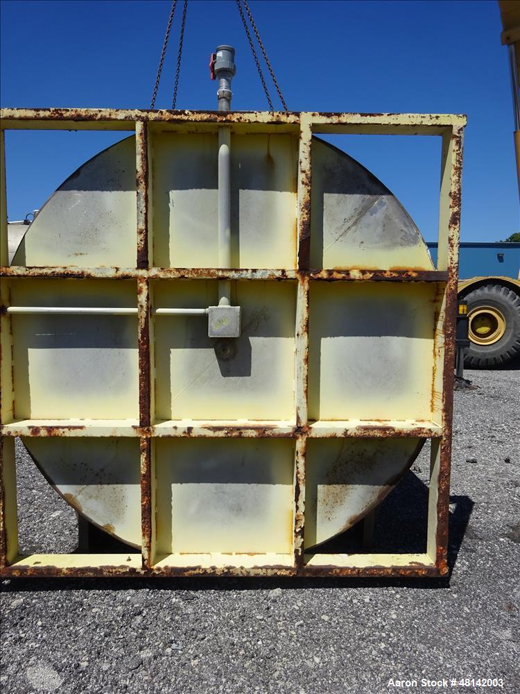 Used Westech Solids Contact Clarifier, Size 8' x 20', Stainless Steel.