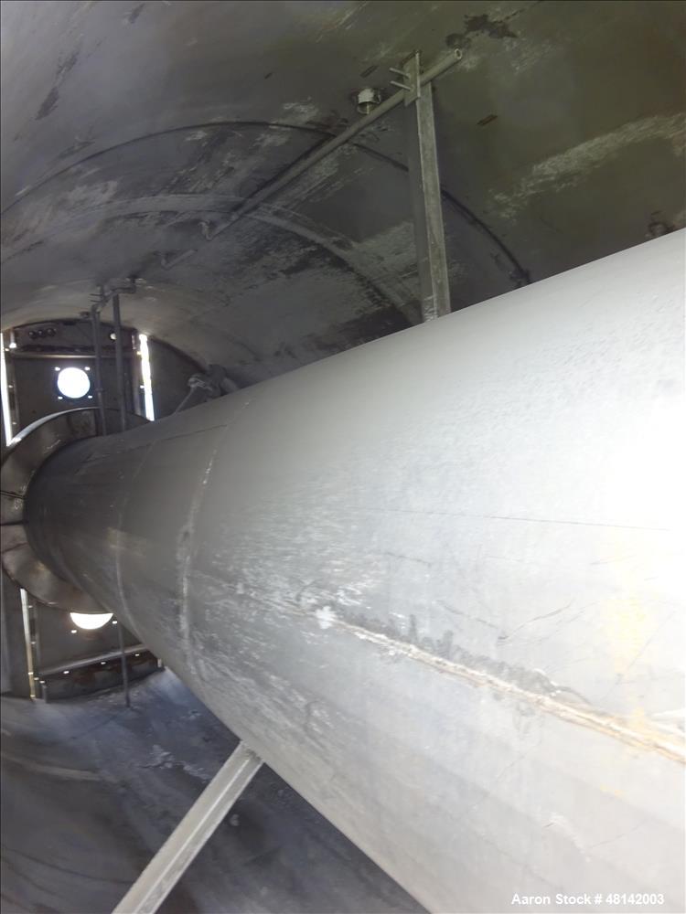 Used Westech Solids Contact Clarifier, Size 8' x 20', Stainless Steel.