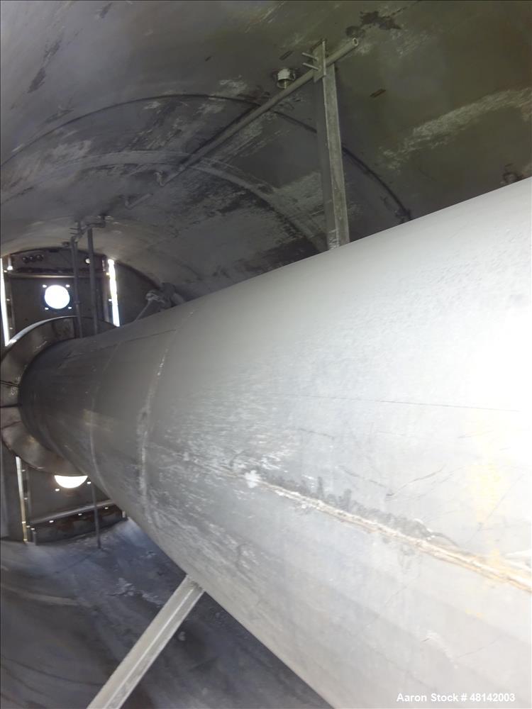 Used- Westech Solids Contact Clarifier, Size 8' x 20', Stainless Steel.