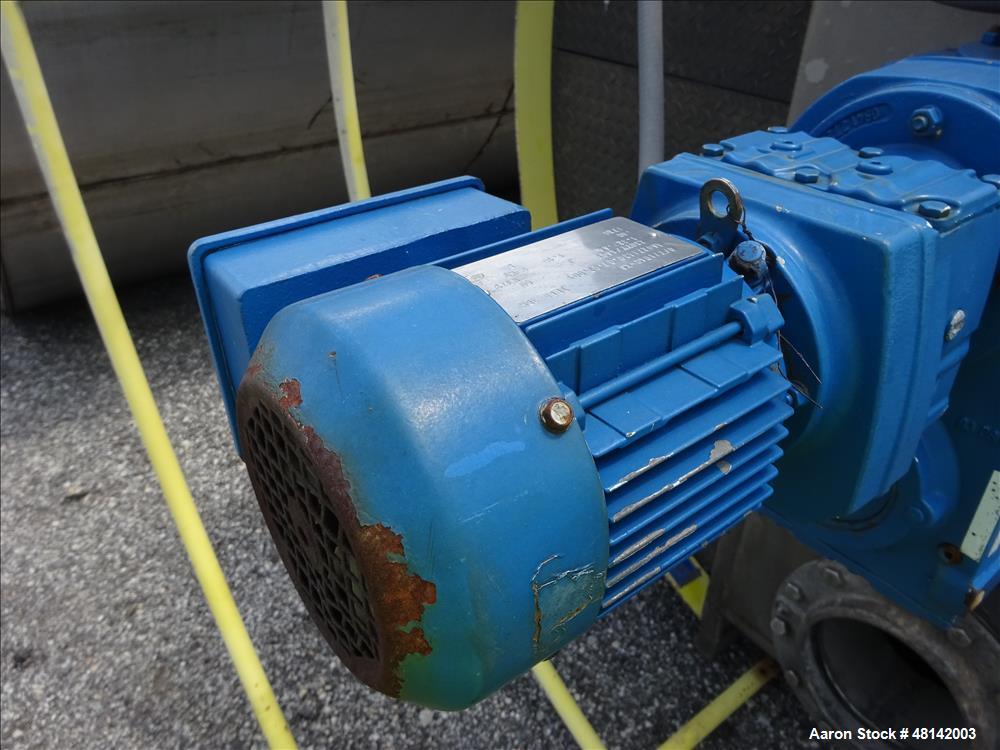 Used Westech Solids Contact Clarifier, Size 8' x 20', Stainless Steel.