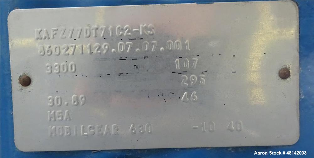Used Westech Solids Contact Clarifier, Size 8' x 20', Stainless Steel.