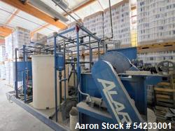 Used Alar Engineering Flex-O-Star 500 Chemical Batch Pretreatment System | 500 Gallons/Shift | Auto-Vac AV220 Dewatering Filter | 12.6 Sq. Ft. | Built 2021
