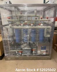 Unused Pure Plastics Model D130.003 Water Filtration System – 30 GPM, High-Purity DI Water