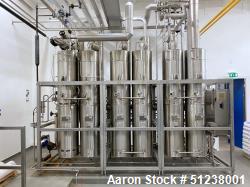 Used- Bosch PharmaTec, WFI Still 6 Effect/Stage Multi Pressure Distillation Unit
