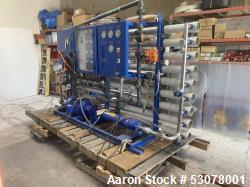 Used-Ionics ULTRA Pure Water Group Industrial Reverse Osmosis Water
Purification s/ystem w/ Filters with Marathon XRI Hi Ele...