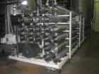 Used Reverse Osmosis System.  Rated 500 to 800 GPM  Skid mounted.