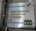 Used WHE Performance Separation Systems Filter – 20 HP, Stainless Steel, High-Speed Motor