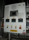 Used Zenon Environmental Inc Reverse Osmosis System. 250 psi operating pressure at 35 deg C, perm rate 240 USGPM, 11 tubes are 9