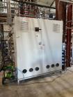 Unused- Reverse Osmosis Filtration System. 9500 liter/hour capacity. 2205 square meters total membrane area. System consisting of: (18) filters; 316 SS CIP tank; (2) 3500 RPM CIP pumps; Goulds booste...