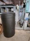 Used Clayton Industries Feedwater Treatment System. (1) Tank. Frame with control panel & (2) pumps. (2) Water softners.