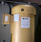 Used Clayton Industries Feedwater Treatment System. (1) Tank. Frame with control panel & (2) pumps. (2) Water softners.