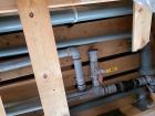 Used Clayton Industries Feedwater Treatment System. (1) Tank. Frame with control panel & (2) pumps. (2) Water softners.
