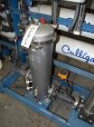 Used Culligan G Series Dual Membrane Reverse Osmosis System. Consisting of: (2) Culligan Model C-300P-8 membrane pressure vessels, (1) Grundfos vertical pump, (1) cartridge filter housing, (1) XP con...