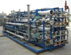 Used Glegg Water Conditioning Inc Reverse Osmosis Filter System. Product flow rate/bank 171 gpm (normal), 200 gpm (peak). Waste flow rate/bank 57 gpm (normal), 67 gpm (peak). Recovery rate 75%. Desig...