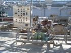 Used- Koch Partially Skidded Ultrafiltration Unit, Model SC24. Rate 75 psi at 130 deg F. Includes dual 5 pass membrane filtr...