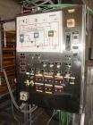 Used Koch Supercor Multi Pass UF Membrane Filter System consisting of: Membrane filter system, membrane filter, control panel, 300 gallon stainless steel sloped bottom permeate CIP tank, pump, typica...