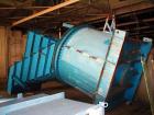 Used Lamella Sloped Plate Clarifier, Model 360/55 LGST. Includes a sludge tank and rake and flocculation tank.