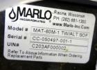 Used Marlo Twin Alternating Water Softener System, Model MAT-60M-1