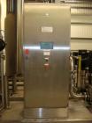 Used Vivendi Purified Water Softener Skids consisting of: (1) Forbes approximately 10,000 litre HDPE tank, (2) Grunfoss type CRNE45-2, 45cumt/hr pumps, (1) Elga model 611530AA40C1EE filter, (1) Bibby...