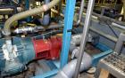 Used Osmonics Reverse Osmosis System, Model 74B-HR43KY/DLX-DP-SP, Serial# 94-K276227A. Inlet pressure before & after prefilter 60/80 psi/12/12 psi, flow (1) concentrate + permeate + recycle 45/30 gal...