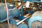 Used Osmonics Reverse Osmosis System, Model 74B-HR43KY/DLX-DP-SP, Serial# 94-K276227A. Inlet pressure before & after prefilter 60/80 psi/12/12 psi, flow (1) concentrate + permeate + recycle 45/30 gal...