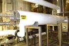 Used Osmonics Reverse Osmosis System, Model 74B-HR43KY/DLX-DP-SP, Serial# 94-K276227A. Inlet pressure before & after prefilter 60/80 psi/12/12 psi, flow (1) concentrate + permeate + recycle 45/30 gal...