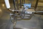 Used Osmonics Reverse Osmosis System, Model 74B-HR43KY/DLX-DP-SP, Serial# 94-K276227A. Inlet pressure before & after prefilter 60/80 psi/12/12 psi, flow (1) concentrate + permeate + recycle 45/30 gal...