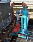 Used Puroflux PF-64 Series Separator Pump Package With Automatic Purge, Model PF-64-030-AP. With an Armstrong 5hp pump and an Evapco Pulse-Pure P10 panel.