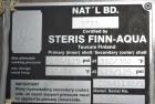 Used Steris Finn-Aqua Multiple-Effect Water Still, Model 500-S-4, Serial# COA41132, Built 2000. Designed steam heated model for deionized & reverse osmosis feedwater. Approximate capacity at 116 psi ...