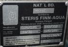 Used-Steris Finn-Aqua Multiple-Effect Water Still, Model 500-S-4, Serial# COA41132, Built 2000. Designed steam heated model ...