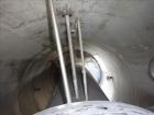 Used Westech Solids Contact Clarifier, Size 8' x 20', Stainless Steel.