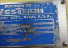 Used Westech Solids Contact Clarifier, Size 8' x 20', Stainless Steel.