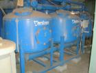 USED: Yardney high rate sand media filter system, model IL4824-3A, carbon steel. (3) 48