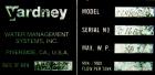 USED: Yardney high rate sand media filter system, model IL4824-3A, carbon steel. (3) 48