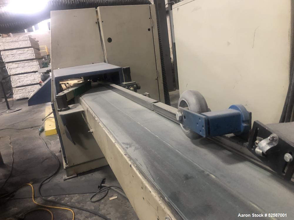 Used GreCon Dimter OptiCut 304 Automatic Board Saw Cutting and Sorting Machine