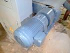 Used-Boarke Heavy Duty Wide Belt Sander, Model BKM-37K. 36” Max working width; 5” Max working thickness; 15 HP main motor; 2...