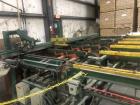 Used GreCon Dimter OptiCut 304 Automatic Board Saw Cutting and Sorting Machine